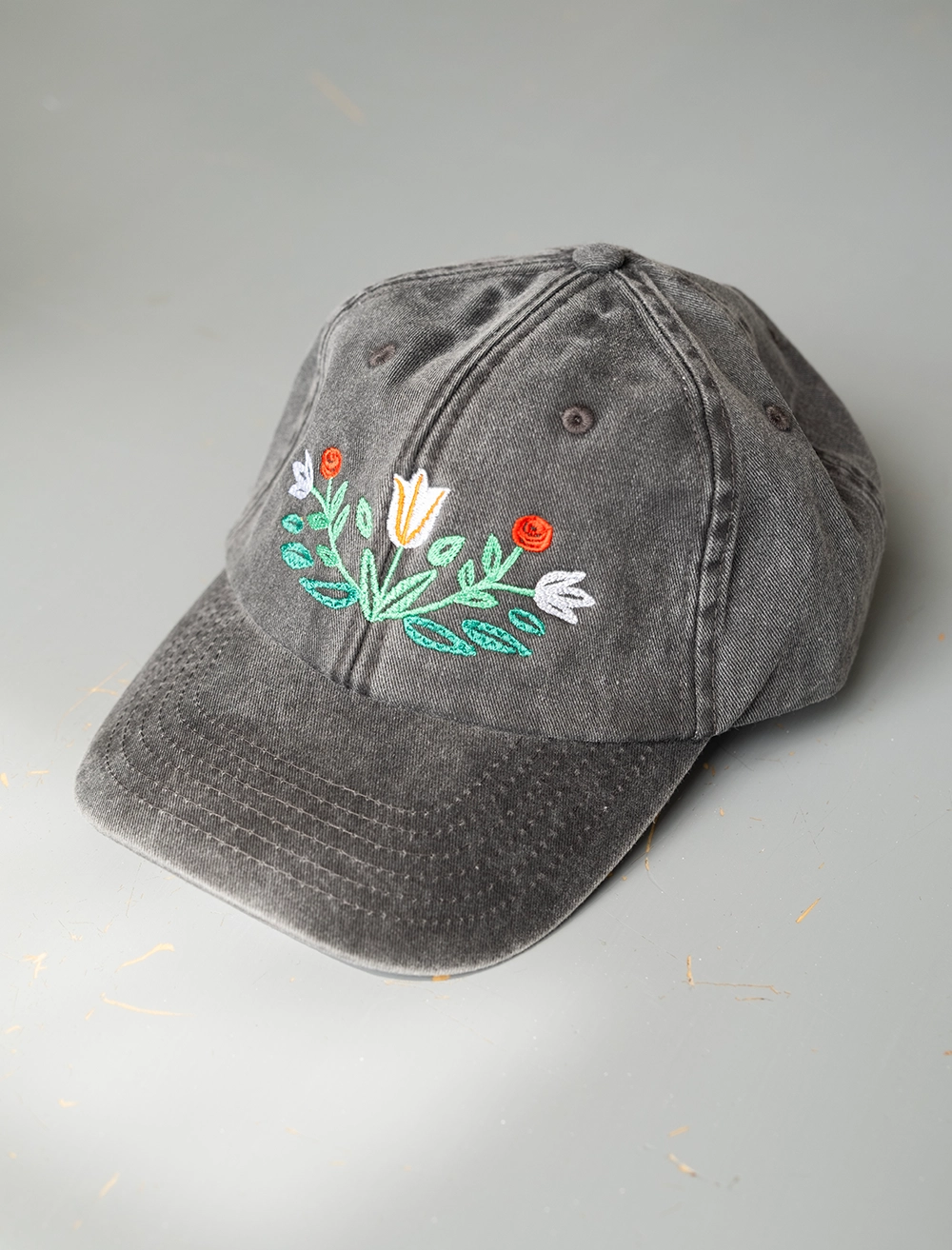 KURBITS CAP, WASHED Vintage Black