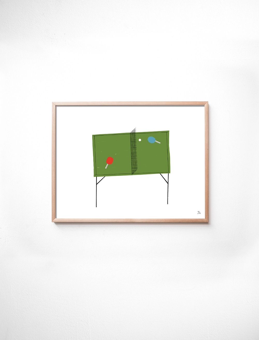 PING PONG POSTER 30x40 cm