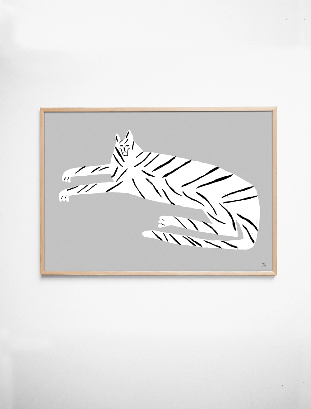 TIGER POSTER 50×70 cm
