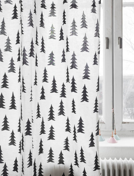 GRAN CURTAIN, BLACK