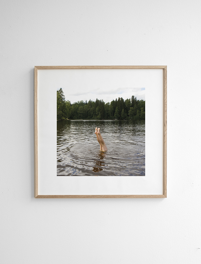 Swim Poster 70×70 cm