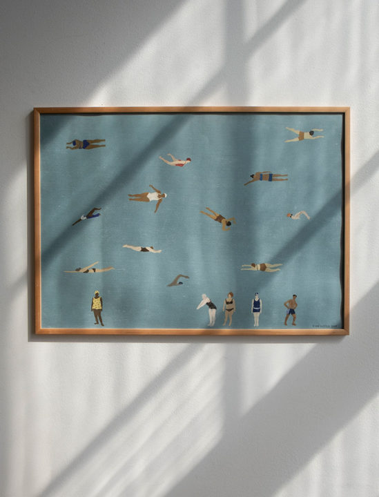 SWIMMERS POSTER - Fine Little Day