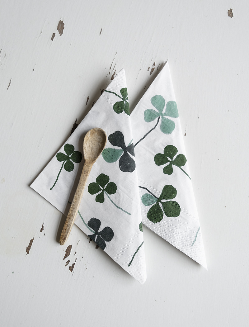 PAPER NAPKINS CLOVER