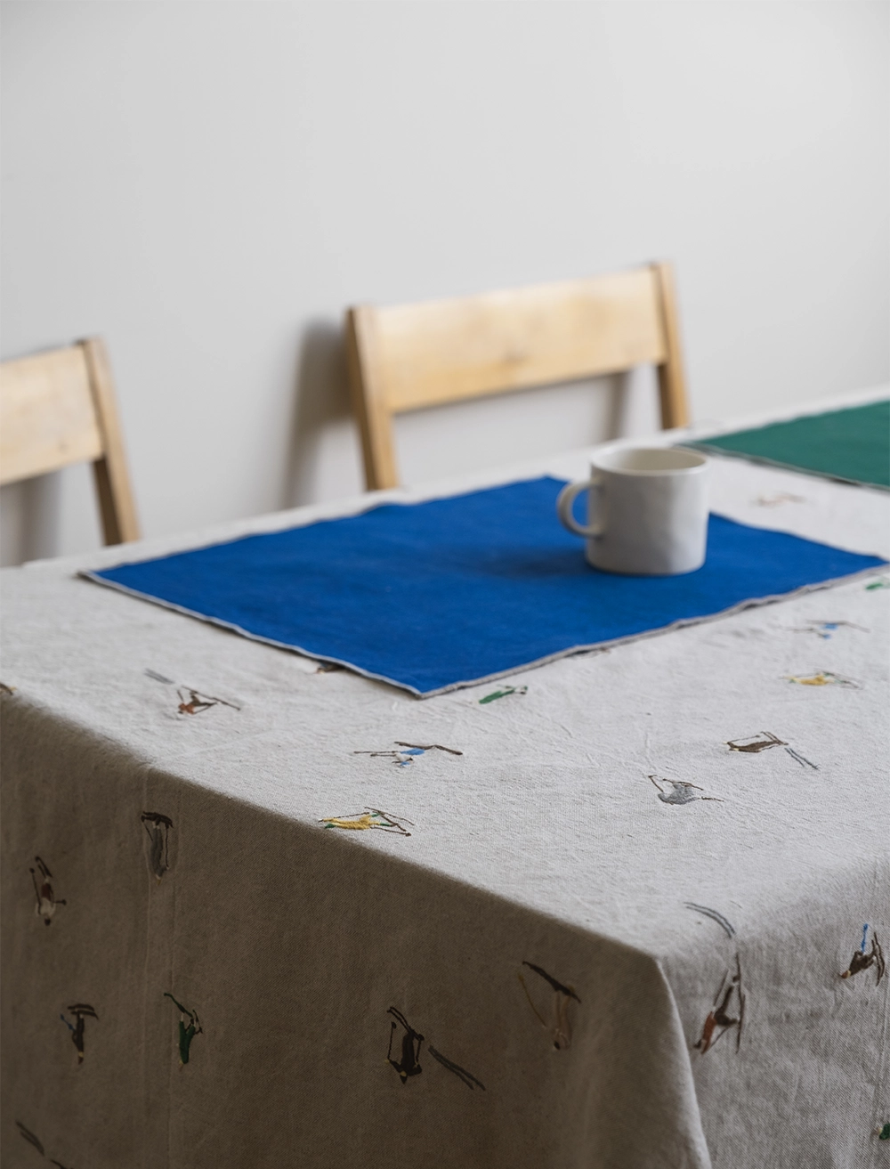 LINEN PLACE MAT, BLUE
