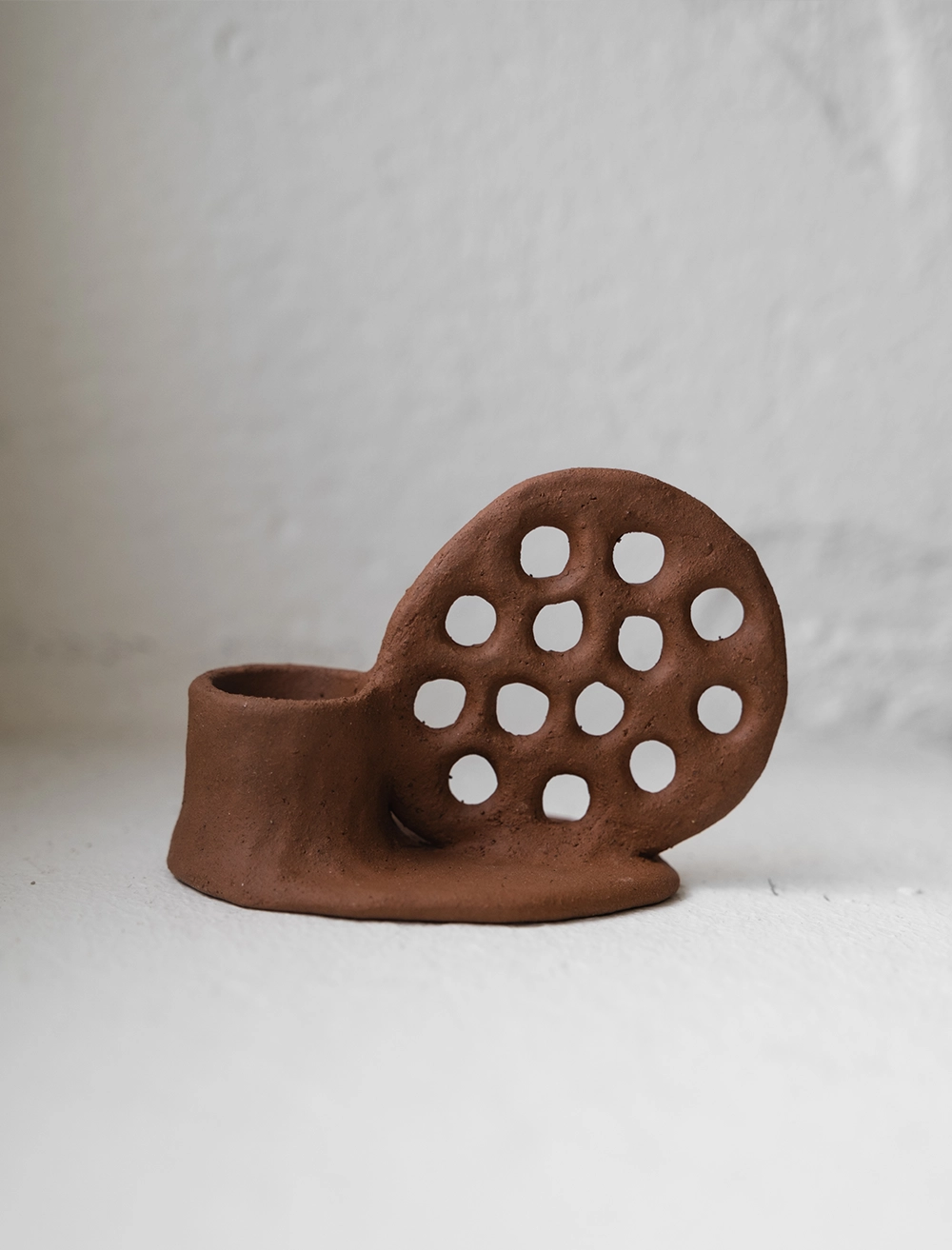 MALWINA KLEPARSKA CANDLEHOLDER Red