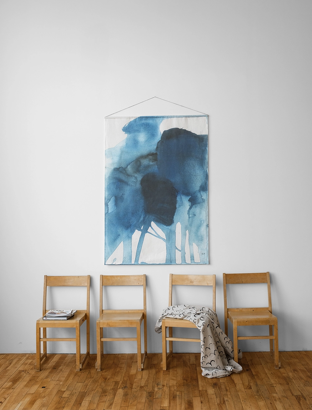 STORM WALL HANGING, BLUE