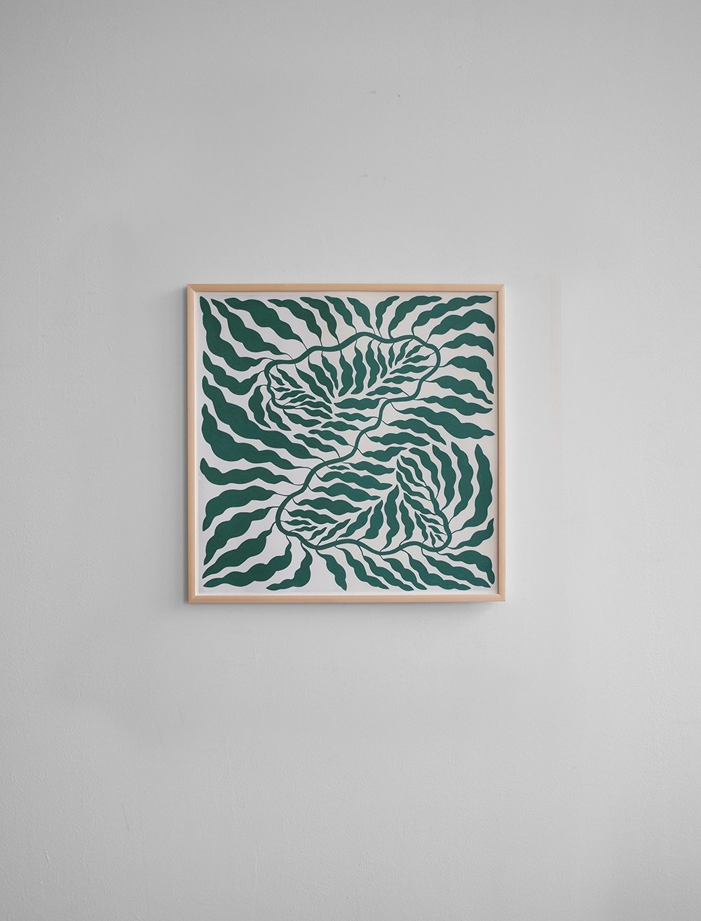 GREEN POSTER 50×50 cm