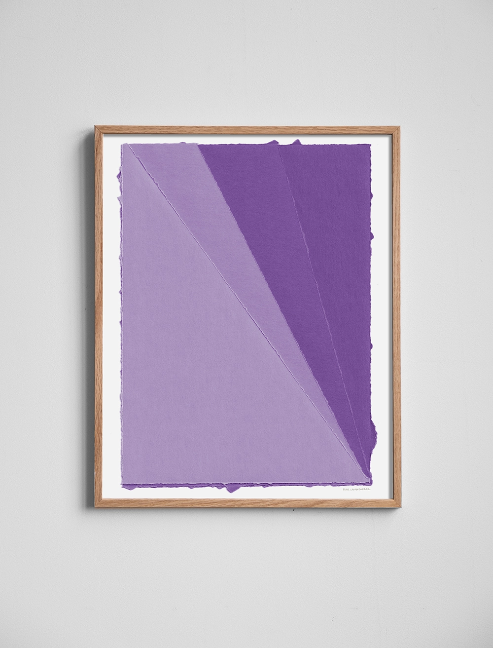 MAUVE POSTER 40x50 cm
