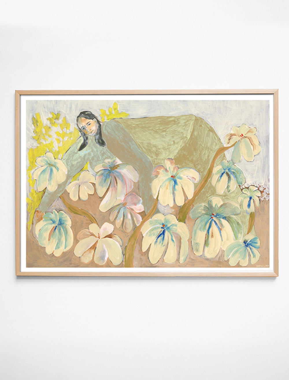 ROSE GARDEN POSTER 70x100 cm