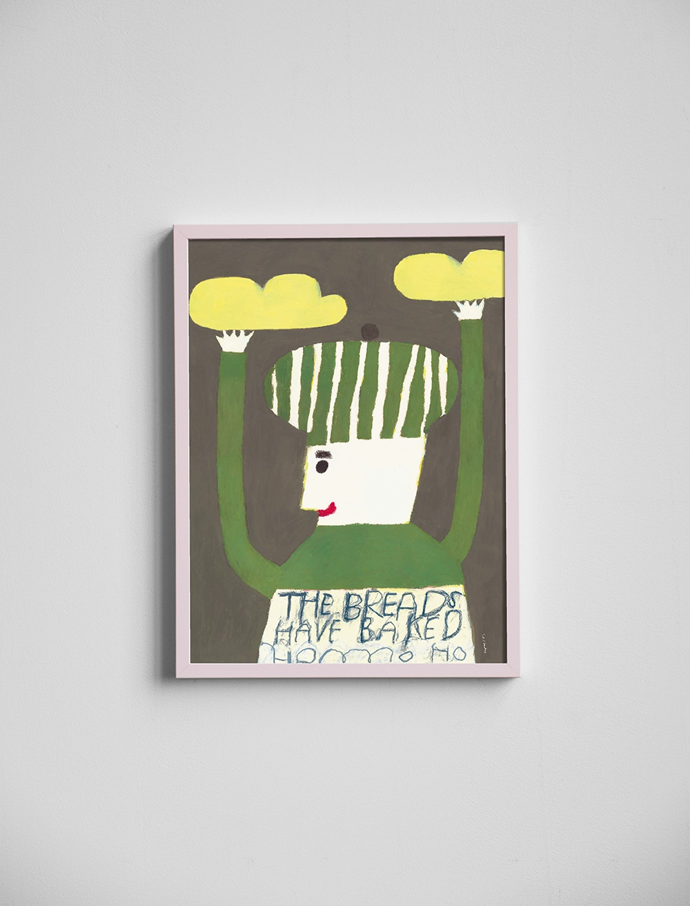 FRESHLY BAKED BREAD POSTER 30x40 cm