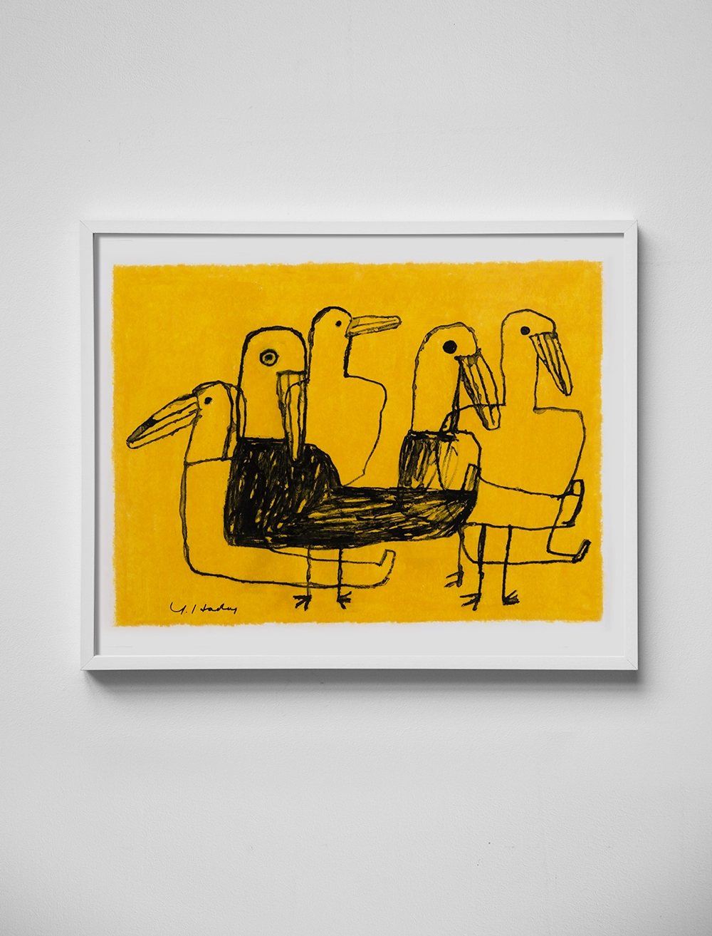 BIRDS POSTER 40x50 cm