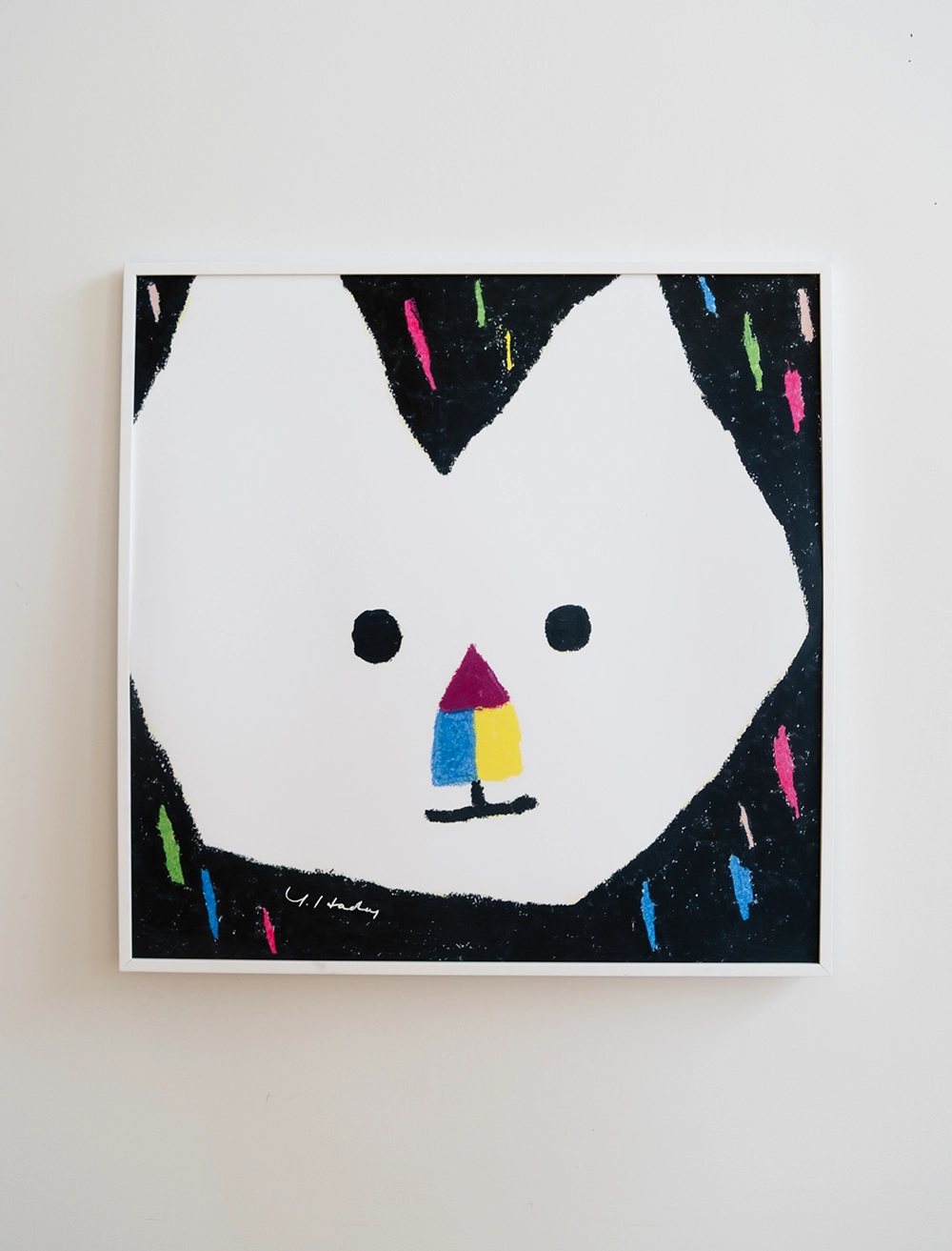 HOUSE CAT POSTER 40x40 cm