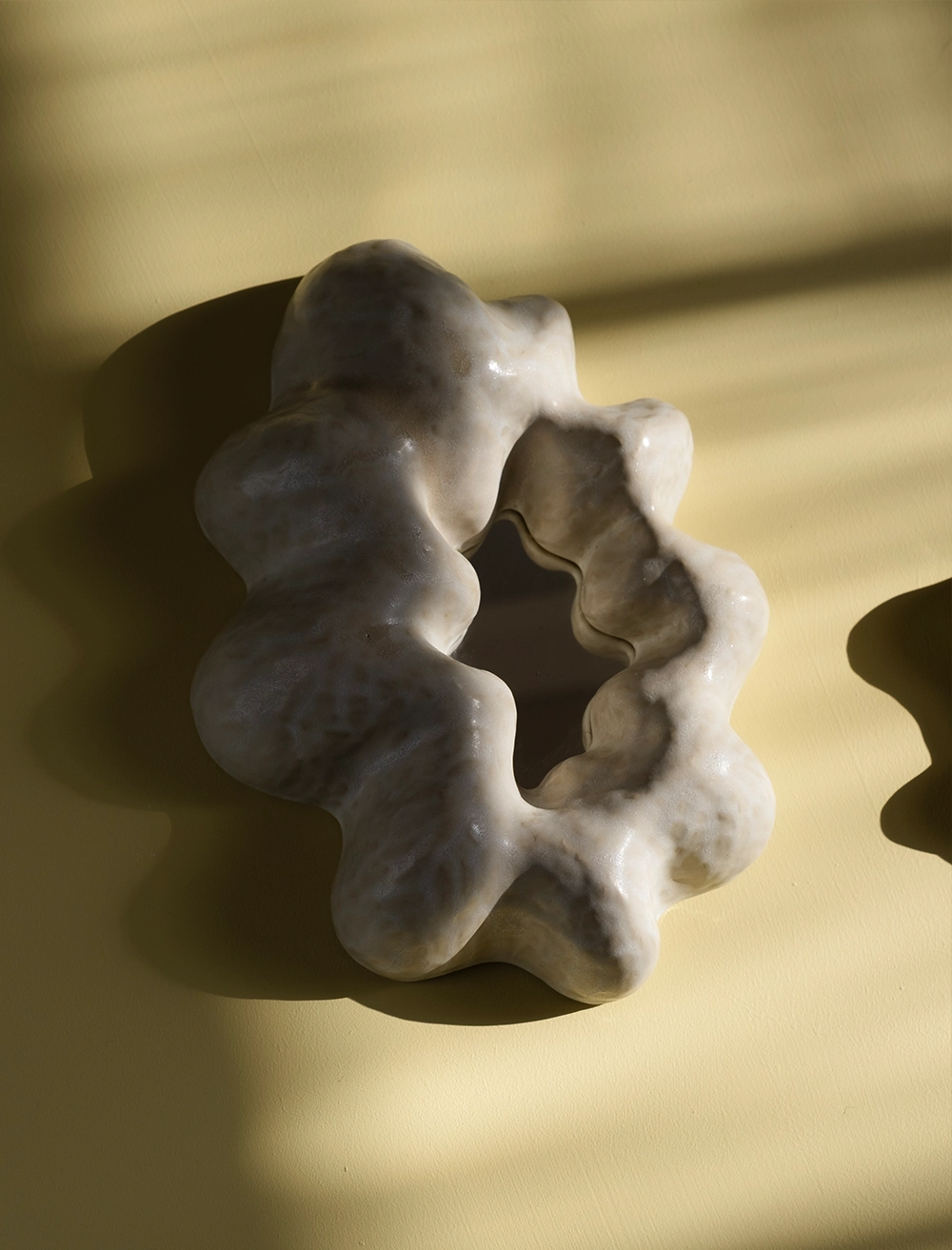CERAMIC MIRROR White