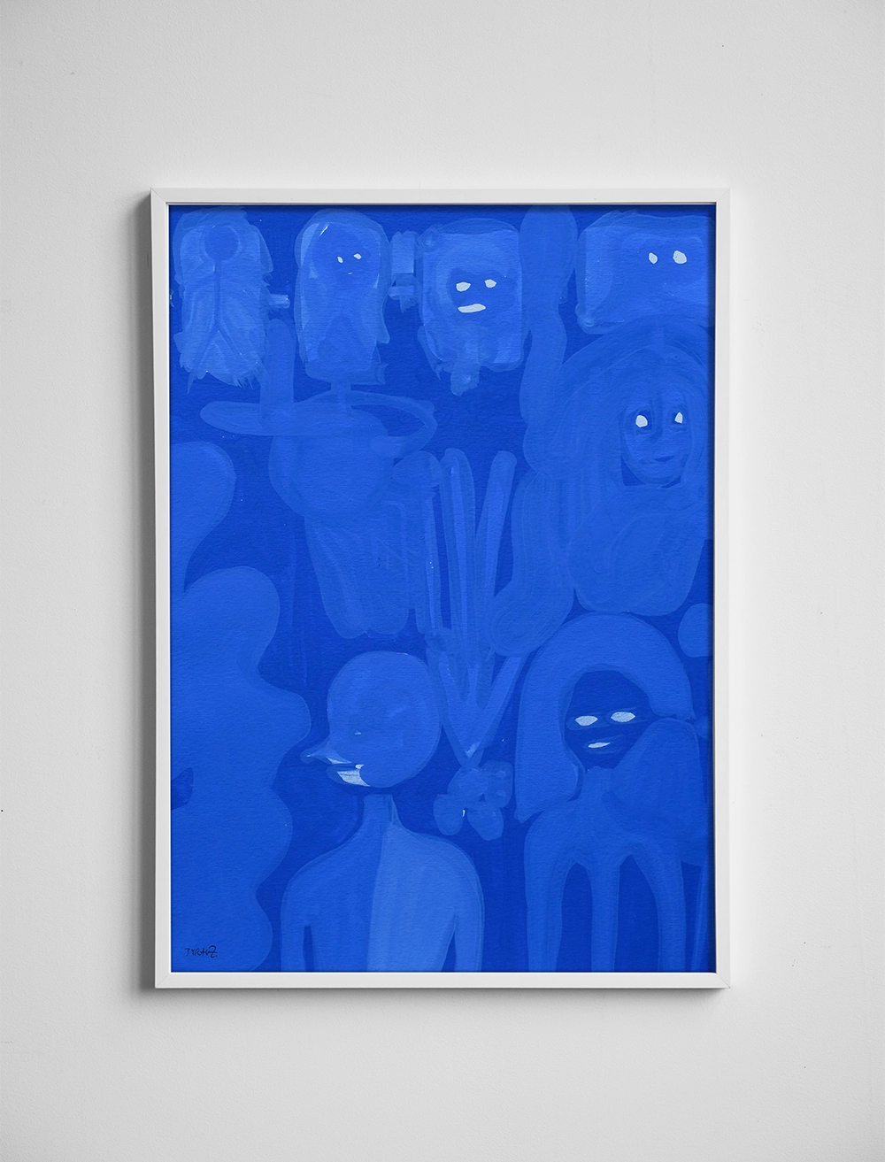 BLUE POSTER 50×70 cm